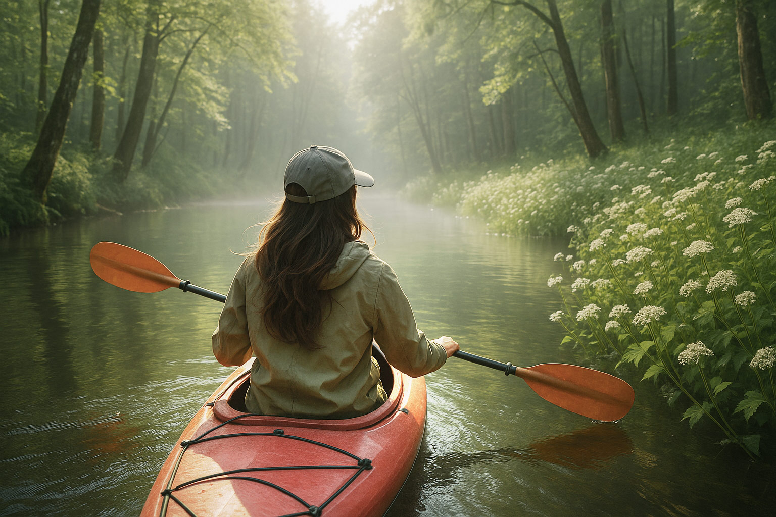 カヌーで川下り！辺久の清流を満喫するアドベンチャー